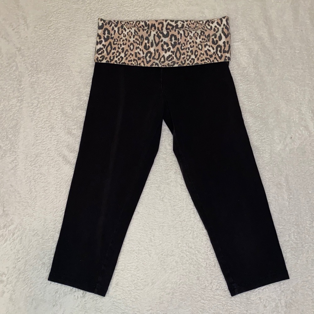 PINK Cropped Yoga Pants